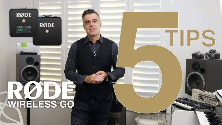 Read more about the article Rode Wireless GO Lapel Microphone – 5 Tips for better audio – Samples with and without EQ