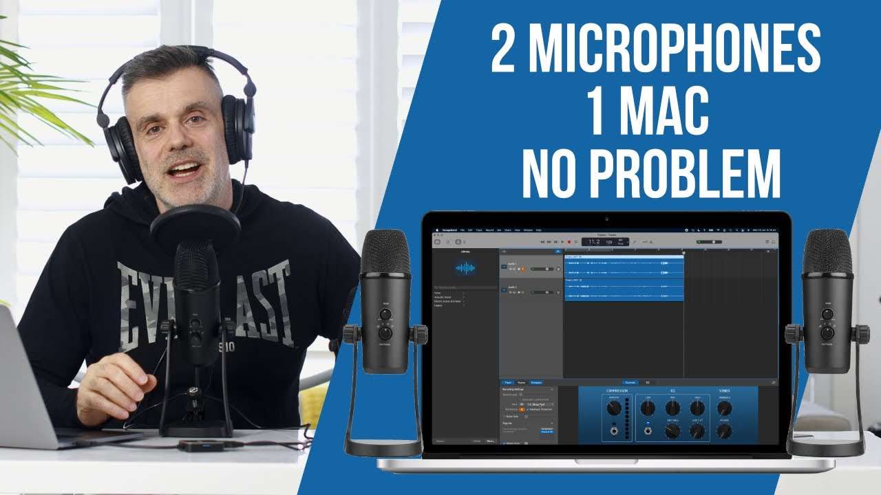 You are currently viewing How to connect two USB microphones into 1 mac?
