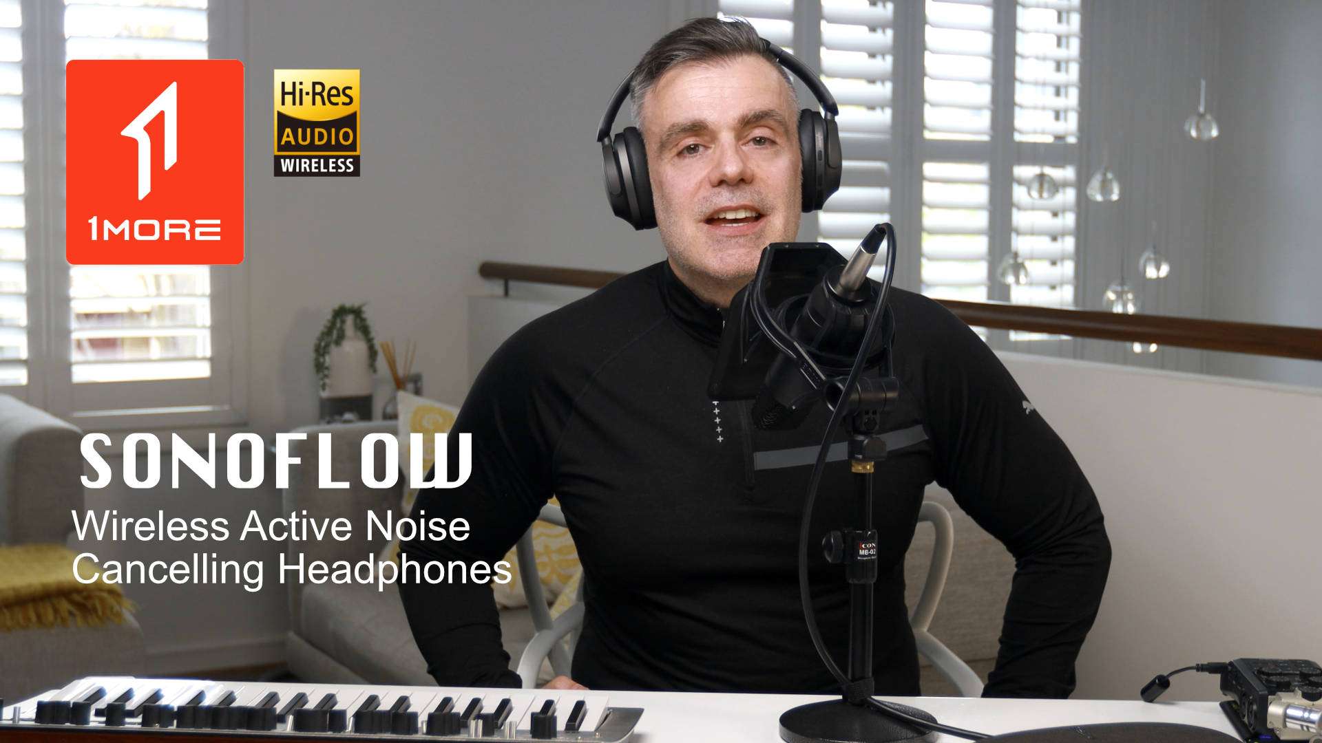 You are currently viewing 1More SonoFlow Over Ear Wireless Headphones